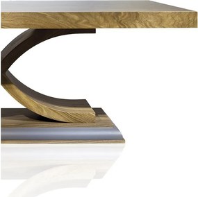 Masă lemn masiv Oslo, 240 × 110 × 75 cm