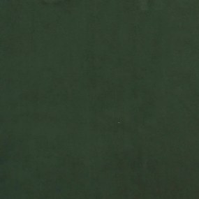Scaune de bucatarie pivotante, 6 buc, verde inchis, catifea 6, Morkegronn