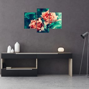 Tablou - Flori de primăvară (90x60 cm)