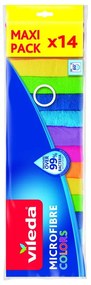Lavete 14 buc. din microfibră Colors – Vileda