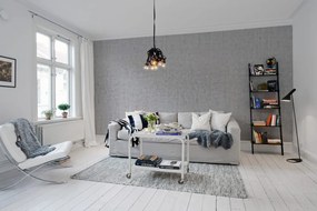 Fototapet, Plain Concrete, Light Grey, Rebel Walls