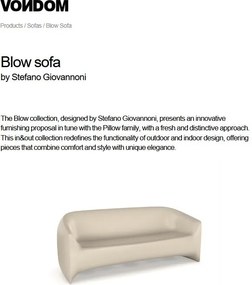 Canapea de exterior / interior design modern premium BLOW