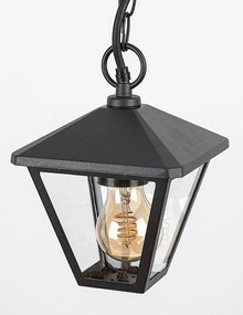 Pendul pentru iluminat exterior design modern IP44 Paravento negru