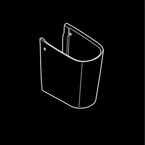 GROHE 39570000 - Semicoloană ESSENCE 320 × 319 mm ceramică/albă