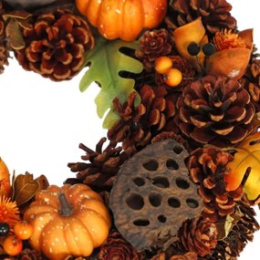 Coroană de toamnă Retlux HALLOWEEN d. 35 cm