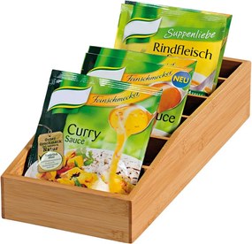 Organizator pentru condimente din fibre de bambus