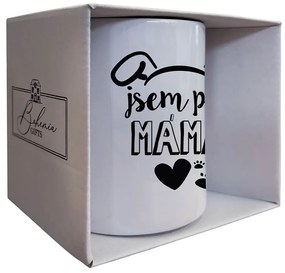 Cană din ceramică Bohemia Gifts - Sunt mama unui câine, 350 ml