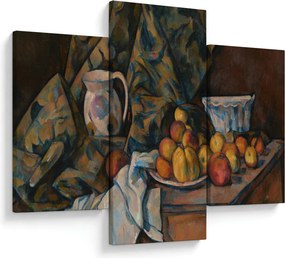 Tablou - Paul Cézanne, Still Life with Apples and Peaches, reproducere (90x60 cm)
