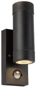 Aplica LED de exterior cu senzor de miscare Up and Down 6492-2BK SRT