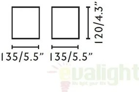 Plafonier cu 1 spot negru directionabil cu design modern, TECTO-1 63275