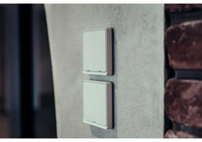 SET 3x întrerupător cu 2 butoane SMART 3xCR2430 Zigbee 3.0 Tuya Immax NEO 07507C