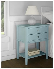 Noptieră albastru-deschis Franklin – Støraa