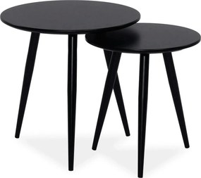 Set 2 masute CLEO, negru