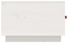 Masuta de cafea, alb, 60x53x35 cm, lemn masiv de pin 1, Alb