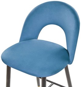 Set 2 buc scaun tip bar Fabian (albastru). 1078839