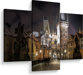 Tablou cu Poarta de pulbere iluminată (90x60 cm)