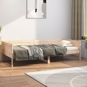 820242 vidaXL Pat de zi, 80x200 cm, lemn masiv de pin