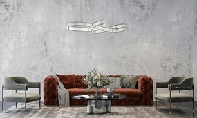 Lustra LED moderna design deosebit CHARMES 160B crom