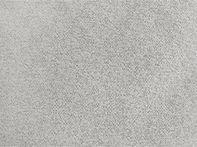 Taburet gri deschis cu tapițerie din chenille Roxelane – Bobochic Paris