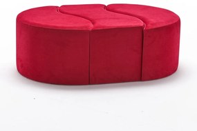 Taburet Alya Pouf Roșu