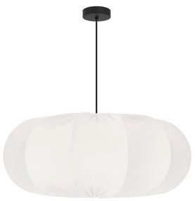 Lustru suspendat pe cablu CAFEE, 1x E27, 40W, 230V, Ø 52 cm, alb