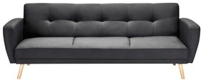Canapea 3 locuri Flong (negru) . 1008650