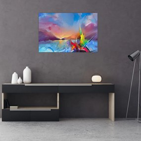 Tablou - Apus de soare (90x60 cm)