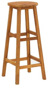 310287 vidaXL Taburete de bar, 6 buc., lemn masiv de acacia