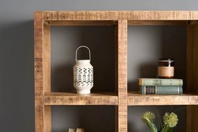 Raft deschis de perete sau separator camera IRON CRAFT 180x80cm Mango A-42377 VC