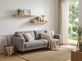Polita de perete plutitoare GROVE 60x20 cm, stejar artisan