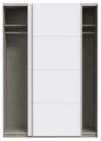 Dulap pentru haine KARO 150x210 cm, alb