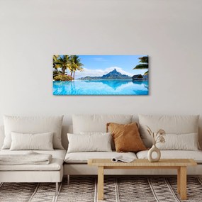 Tablou - Bora-Bora, Polinezia Franceză (120x50 cm)
