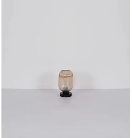 Lampă de masă Globo 15469TA NORMY 1xE27/40W/230V maro