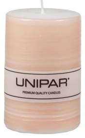 Lumânare Unipar Finelines, durată ardere 18 h, portocaliu deschis