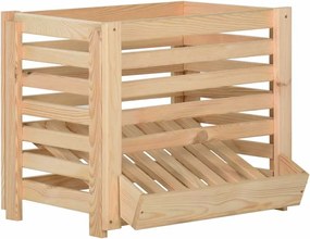 vidaXL Cutie de cartofi, 60x40x50 cm, lemn de pin