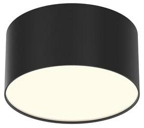 Mini Plafoniera LED design tehnic Zoom D-12cm 3000K negru