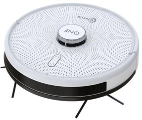 Aspirator robot MAGNUM ONE, Li-Ion 2600 mAh, 30 W, 2700 Pa, Curatare uscata si umeda, Filtrare în 3 etape, Wi-Fi, Control vocal, Alb