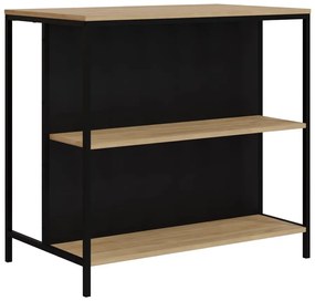 Masă de bar cu aspect de lemn de stejar 60x100 cm Sagi – Marckeric