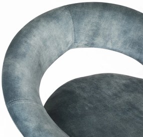 Set de scaune de bar AUB-822 BLUE4, 2 buc.