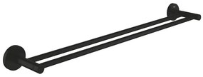GROHE 412032430 - Suport prosop cu două brațe START, 654 mm, negru