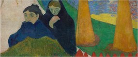 Tablou - Paul Gauguin, Arlésiennes (Mistral) , reproducere (120x50 cm)