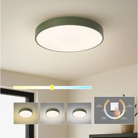 Brilagi - Plafonieră LED POOL 48W/230V 3000/4000/6000K 40 cm verde