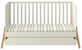 Pat reglabil copii LOTTA LATTE 70 x 140 cm, bej