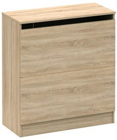 Dulap pentru pături BETTY 2, stejar sonoma