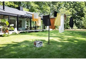 Uscător de rufe gri antracit pentru grădină 50 m Lift-O-Matic – Brabantia