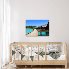 Tablou cu Maledive (70x50 cm)