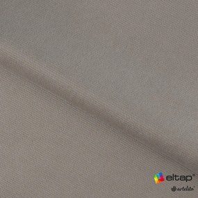 Colțar maro deschis extensibil/cu spațiu de depozitare cu tapițerie din catifea (cu colț pe partea dreaptă/în formă de ”L”) Barea – ELTAP