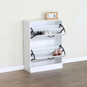 Botník BOTNIX, 2 etaje, alb