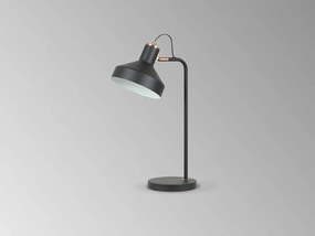 Veioza/Lampa de masa din metal design moderm Irias negru/cupru