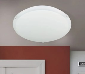 Plafoniera diametru 40cm, Agada NU 9-348/40 chrom OR
